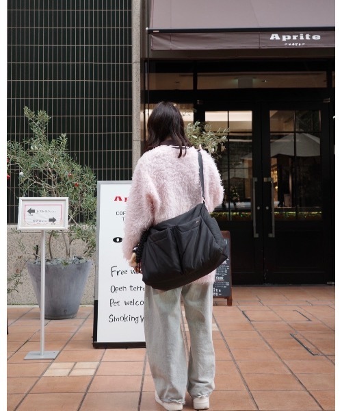 総合ランキング1位獲得】パファーショルダーバッグ（ショルダーバッグ