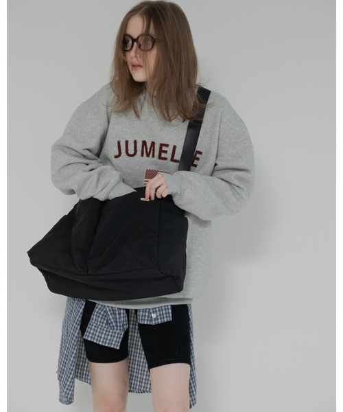 総合ランキング1位獲得】パファーショルダーバッグ（ショルダーバッグ