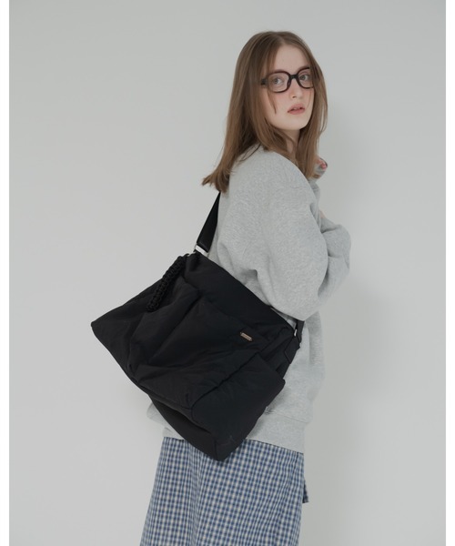 総合ランキング1位獲得】パファーショルダーバッグ（ショルダーバッグ