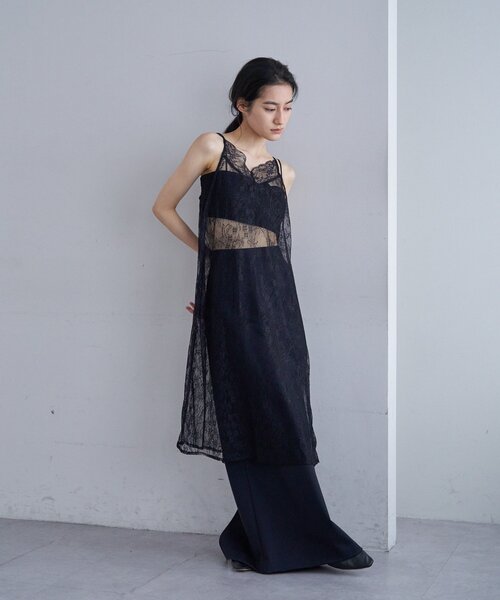 SHENERY（シーナリー）の「レースキャミチュニック（チュニック・レディース・ホワイト/ブラック・FREE）」の8枚目の写真