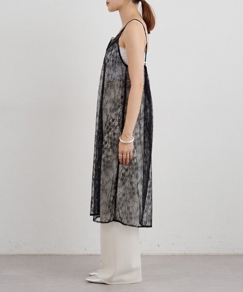 SHENERY（シーナリー）の「レースキャミチュニック（チュニック・レディース・ホワイト/ブラック・FREE）」の11枚目の写真