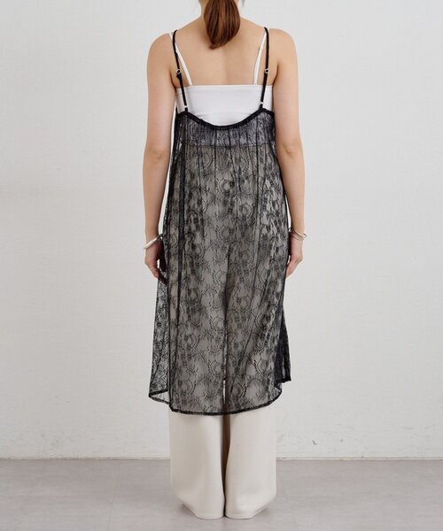 SHENERY（シーナリー）の「レースキャミチュニック（チュニック・レディース・ホワイト/ブラック・FREE）」の12枚目の写真