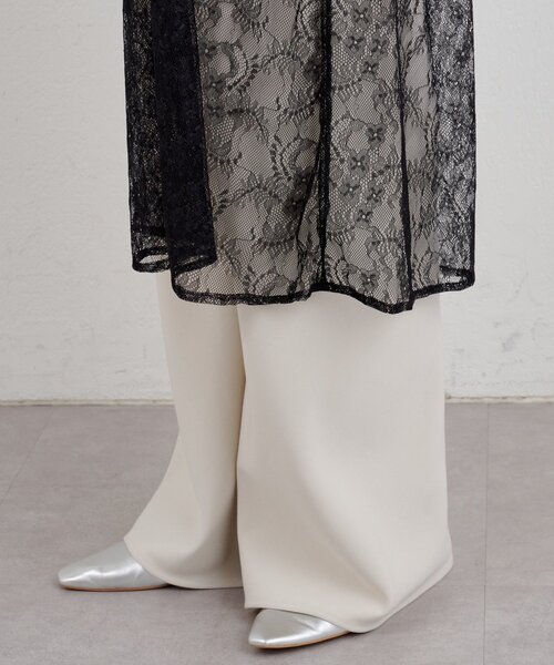 SHENERY（シーナリー）の「レースキャミチュニック（チュニック・レディース・ホワイト/ブラック・FREE）」の16枚目の写真