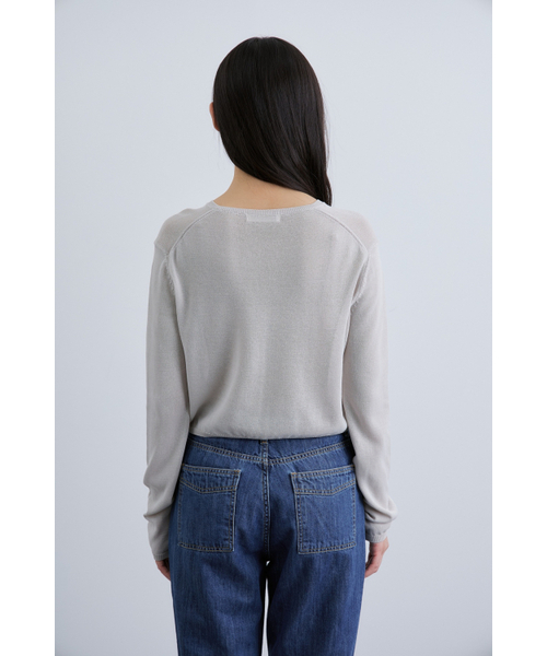 MAGNET ARCHIVE(マグネット アーカイブ)の「Invisible Basic Knit (Gray)(ニット/セーター・レディース・その他・FREE)」の3枚目の写真