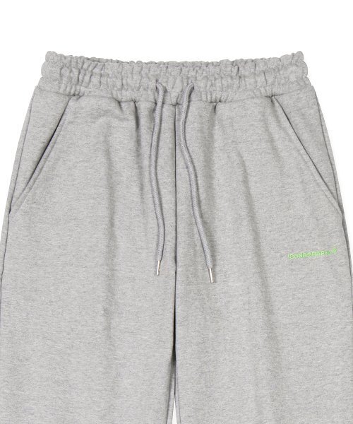 ICONOGRAPHY(アイコノグラフィー)の「OVERFIT_JOGGER PANTS MEL(スウェットパンツ・レディース・その他・L/XL)」の4枚目の写真