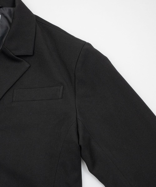 INTER FACTORY（インターファクトリー）の「カイチ - ショート丈テーラードジャケット - made in INTER FACTORY（テーラードジャケット・メンズ・ネイビー/ブラック・SMALL/MEDIUM/LARGE）」の14枚目の写真