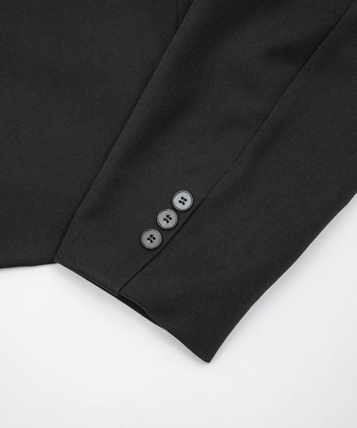 INTER FACTORY（インターファクトリー）の「カイチ - ショート丈テーラードジャケット - made in INTER FACTORY（テーラードジャケット・メンズ・ネイビー/ブラック・SMALL/MEDIUM/LARGE）」の17枚目の写真