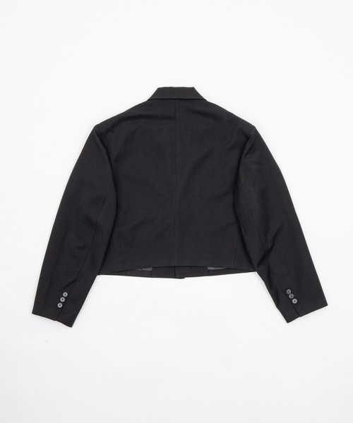 INTER FACTORY（インターファクトリー）の「カイチ - ショート丈テーラードジャケット - made in INTER FACTORY（テーラードジャケット・メンズ・ネイビー/ブラック・SMALL/MEDIUM/LARGE）」の12枚目の写真