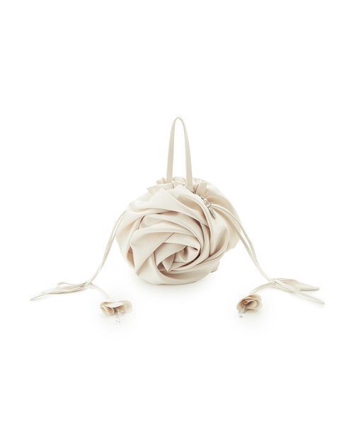 LILY BROWN（リリーブラウン）の「[L.B CANDY STOCK]3Dフラワーバッグ（ハンドバッグ・レディース・ブラック/ホワイト/ピンク・F）」の20枚目の写真