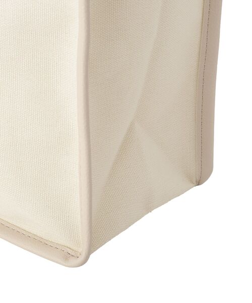 Maison de FLEUR（メゾンドフルール）の「ロゴ刺繍フリルハンドル帆布キャリーオンバッグ（トートバッグ・レディース・ピンク/ブラック・FREE）」の14枚目の写真