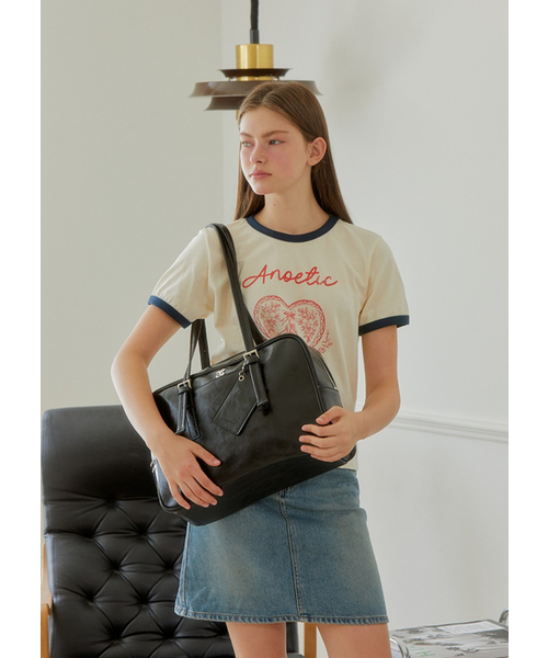 SQUARE MULTI SHOULDER BAG_BLACK（ショルダーバッグ）｜ANOETIC（アノ 
