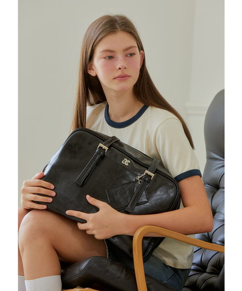 SQUARE MULTI SHOULDER BAG_BLACK（ショルダーバッグ）｜ANOETIC（アノ 