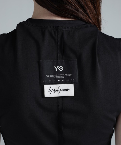 Y-3(ワイスリー)の「Y-3 RUNNING CROPPED TANK TOP(Tシャツ/カットソー・レディース・ブラック・X-SMALL/SMALL/MEDIUM/XX-SMALL/LARGE)」の4枚目の写真