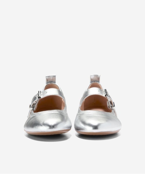 COLE HAAN(コールハーン)の「グレイスリン メリージェーン バレエ フラット womens(バレエシューズ・レディース・シルバー・8/7.5/7/6.5/6/5.5/5)」の3枚目の写真