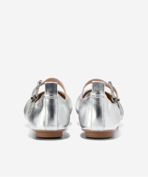 COLE HAAN(コールハーン)の「グレイスリン メリージェーン バレエ フラット womens(バレエシューズ・レディース・シルバー・8/7.5/7/6.5/6/5.5/5)」の4枚目の写真