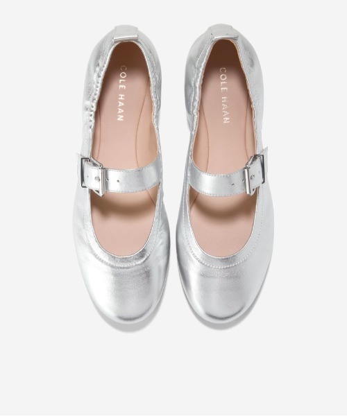 COLE HAAN(コールハーン)の「グレイスリン メリージェーン バレエ フラット womens(バレエシューズ・レディース・シルバー・8/7.5/7/6.5/6/5.5/5)」の5枚目の写真