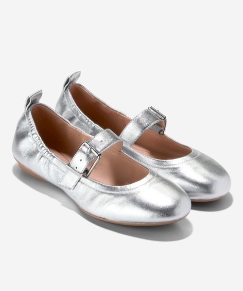 COLE HAAN(コールハーン)の「グレイスリン メリージェーン バレエ フラット womens(バレエシューズ・レディース・シルバー・8/7.5/7/6.5/6/5.5/5)」の2枚目の写真