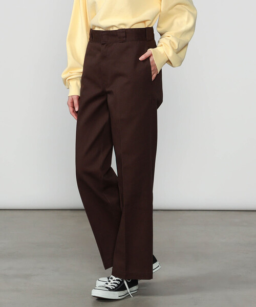 Dickies(ディッキーズ)の「Dickies | 〈別注〉チノスラックス WOMEN(チノパンツ・レディース・ホワイト系その他5/ネイビー/ブラウン・S/XS)」の20枚目の写真