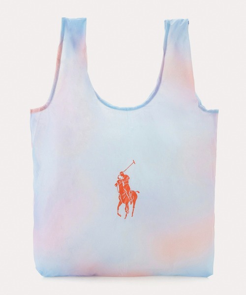 POLO RALPH LAUREN(ポロ ラルフ ローレン)の「カラビナベルト付き ポケッタブル 軽量 レインバッグM(ショルダーバッグ・レディース・サックスブルー/ライトグレー/カーキ/ネイビー/ベージュ・FREE)」の16枚目の写真
