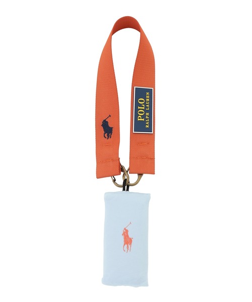 POLO RALPH LAUREN(ポロ ラルフ ローレン)の「カラビナベルト付き ポケッタブル 軽量 レインバッグM(ショルダーバッグ・レディース・サックスブルー/ライトグレー/カーキ/ネイビー/ベージュ・FREE)」の18枚目の写真