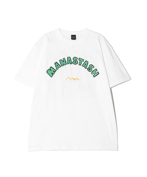 MANASTASH(マナスタッシュ)の「MANASTASH/マナスタッシュ/ODJ TEE LET'S GO!(Tシャツ/カットソー・メンズ・ホワイト/ラベンダー・L/M/S/XL)」の22枚目の写真