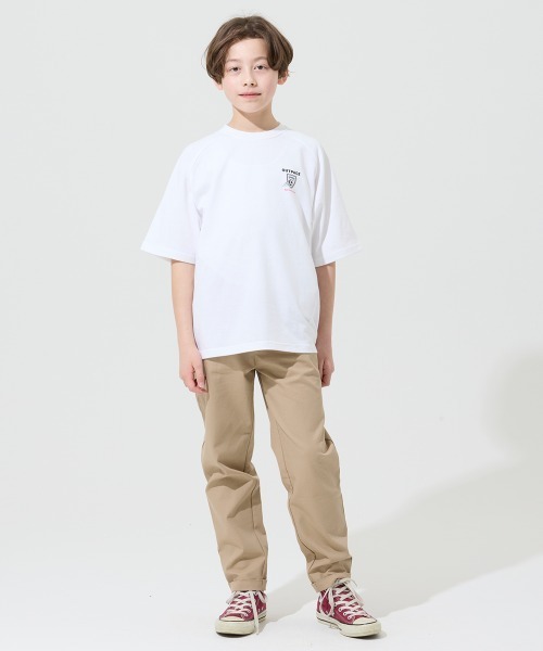 KRIFF MAYER Kid's Collection（クリフメイヤーキッズコレクション）の「【抗ピリング・接触冷感・吸汗速乾】冷感プリントT(サッカー)（Tシャツ/カットソー・キッズ・イエロー/オフホワイト/チャコール/ホワイト系その他/ネイビー・150/140/130/120/170/160）」の8枚目の写真