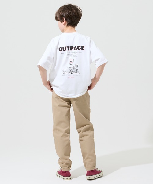 KRIFF MAYER Kid's Collection（クリフメイヤーキッズコレクション）の「【抗ピリング・接触冷感・吸汗速乾】冷感プリントT(サッカー)（Tシャツ/カットソー・キッズ・イエロー/オフホワイト/チャコール/ホワイト系その他/ネイビー・150/140/130/120/170/160）」の10枚目の写真