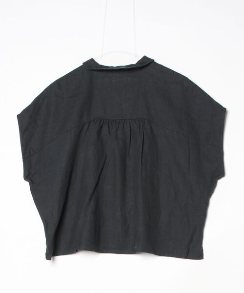 ORCIVAL(オーシバル)の「ORCIVAL/オーシバル リネンスリーブレスシャツ LINEN SLEEVELESS SHIRT OR-B0360 YLM(シャツ/ブラウス・レディース・チャコールグレー/ライトグレー/イエロー・1)」の11枚目の写真