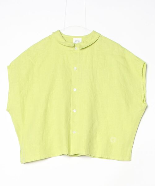 ORCIVAL(オーシバル)の「ORCIVAL/オーシバル リネンスリーブレスシャツ LINEN SLEEVELESS SHIRT OR-B0360 YLM(シャツ/ブラウス・レディース・チャコールグレー/ライトグレー/イエロー・1)」の22枚目の写真