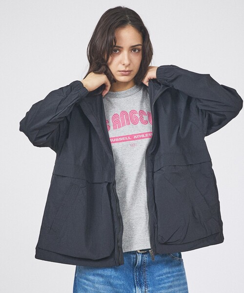 Pyrenex(ピレネックス)の「【PYRENEX / ピレネックス】YOKO(ヨーコ )ナイロンジャケット / HWV009(ブルゾン・レディース・ベージュ/ダークネイビー/ブラック・34/38/36)」の19枚目の写真