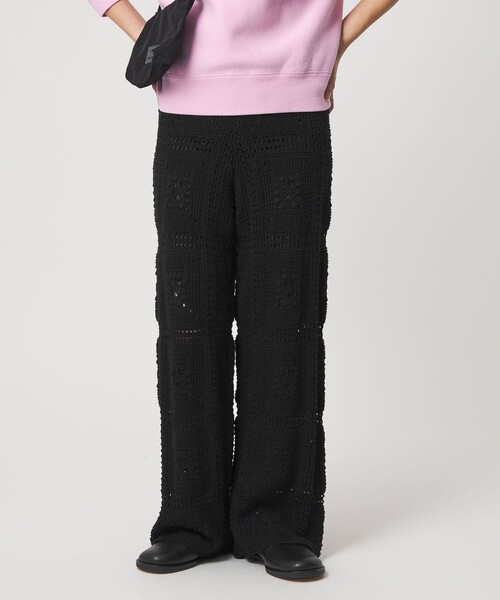 CITEN（シテン）の「＜CITEN＞レースアミニットパンツ（その他パンツ・レディース・ホワイト/ブラック・FREE）」の2枚目の写真