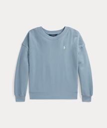 ポロ・ラルフ・ローレン スウェットセット 青 ポロ ラルフローレン] RLロゴ ネイビースウェットセットアップ (POLO