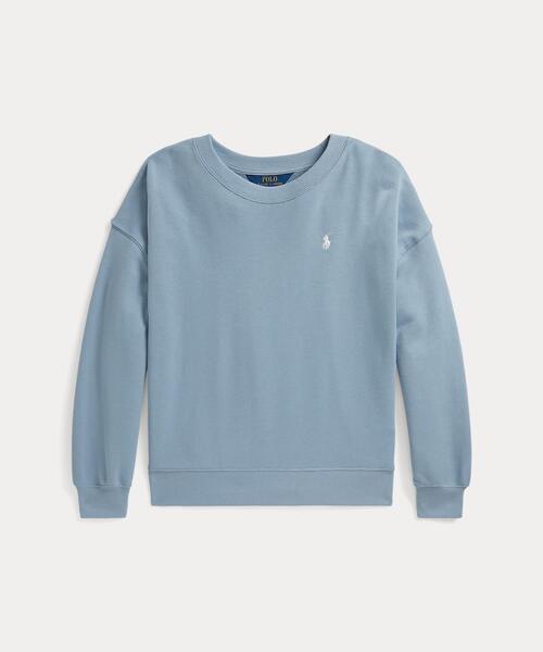 POLO RALPH LAUREN CHILDRENSWEAR(ポロ ラルフ ローレン チルドレンズウェア)の「ロゴ テリー スウェットシャツ(スウェット・キッズ・ブルー・XL/L/M/S)」の1枚目の写真
