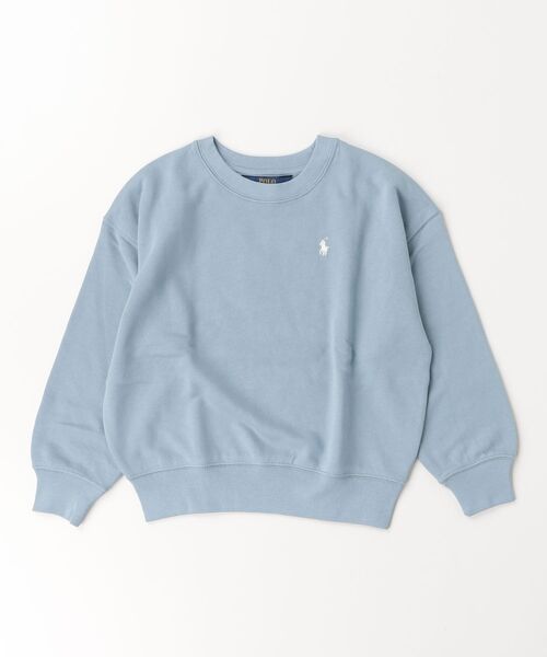POLO RALPH LAUREN CHILDRENSWEAR(ポロ ラルフ ローレン チルドレンズウェア)の「ロゴ テリー スウェットシャツ(スウェット・キッズ・ブルー・XL/L/M/S)」の3枚目の写真
