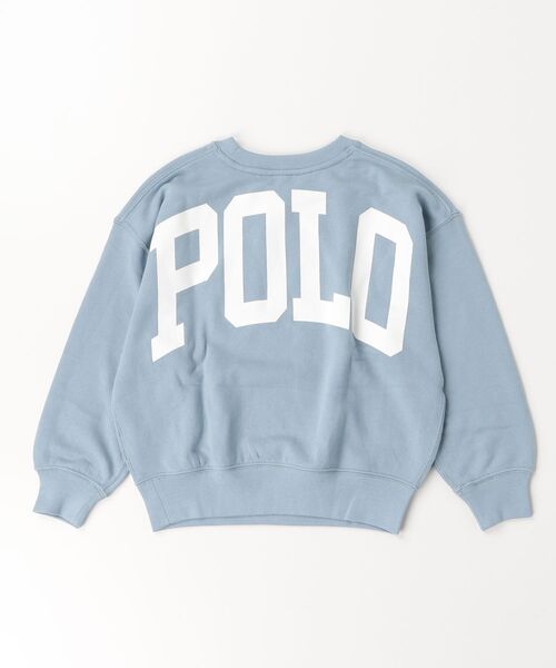 POLO RALPH LAUREN CHILDRENSWEAR(ポロ ラルフ ローレン チルドレンズウェア)の「ロゴ テリー スウェットシャツ(スウェット・キッズ・ブルー・XL/L/M/S)」の4枚目の写真