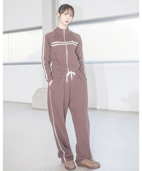 HAVISM（ヘビズム）の「ROSE LACE SWEATPANTS(BROWN)（スウェットパンツ・レディース・その他・ONE SIZE）」の4枚目の写真