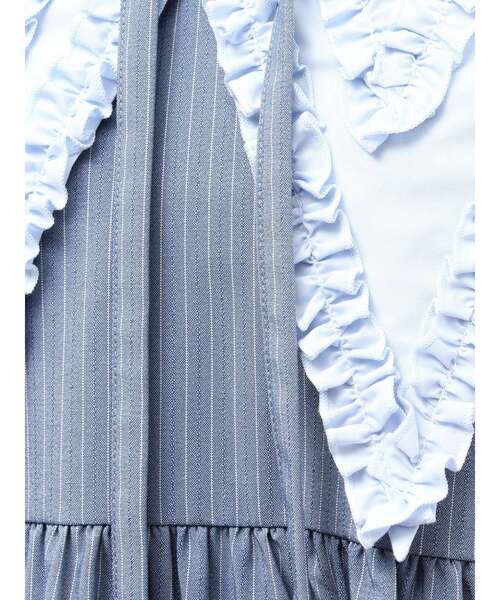 jouetie（ジュエティ）の「ビッグカラーフレアミニワンピース チェック柄（ワンピース・レディース・レッド/ブルー/グレー・MEDIUM）」の18枚目の写真