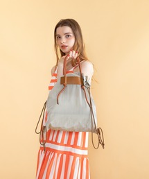 styiro（スタイロ）の「軽量ナイロン2WAYナップサック／巾着トートバッグ（バックパック/リュック）」