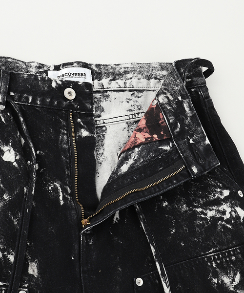 DISCOVERED(ディスカバード)の「DISCOVERED / ディスカバード BLEACH HAKAMA SHORTS(その他パンツ・メンズ・ブラック/ホワイト・3)」の6枚目の写真