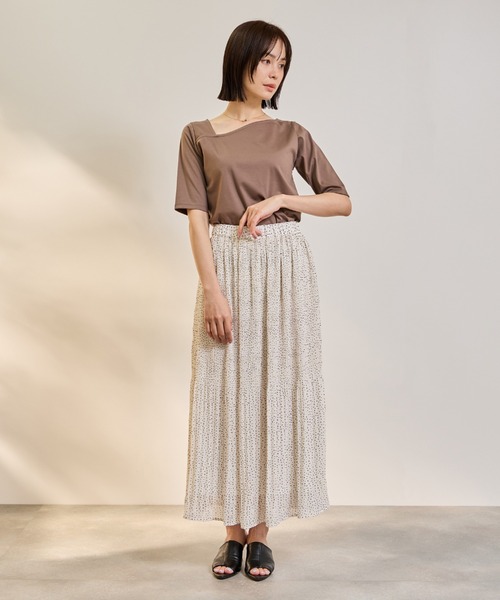ketty(ケティ)の「ランダムドットマジョリカプリーツスカート≪手洗い可能≫(スカート・レディース・ブラック系その他/ホワイト系その他・M)」の9枚目の写真