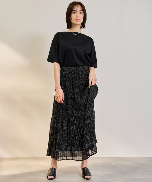 ketty(ケティ)の「ランダムドットマジョリカプリーツスカート≪手洗い可能≫(スカート・レディース・ブラック系その他/ホワイト系その他・M)」の15枚目の写真