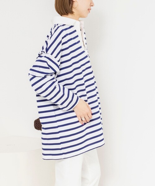 Rie Miller(リエミラー)の「ウォッシャブルBIGシルエットラガーシャツ(Tシャツ/カットソー・レディース・グリーン系その他3/ブラック系その他3/ホワイト系その他4・38)」の22枚目の写真