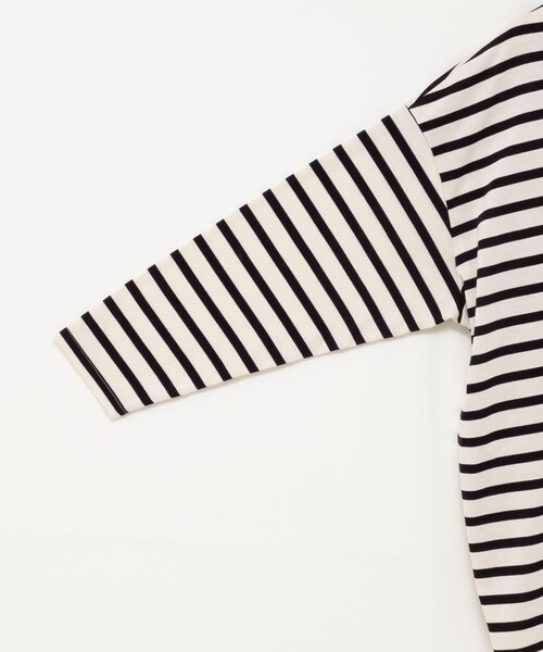 Rie Miller(リエミラー)の「ウォッシャブルBIGシルエットラガーシャツ(Tシャツ/カットソー・レディース・グリーン系その他3/ブラック系その他3/ホワイト系その他4・38)」の12枚目の写真