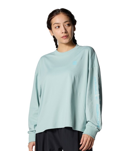 UNDER ARMOUR(アンダーアーマー)の「アンダーアーマー UAモチベート ロングスリーブ Tシャツ(Tシャツ/カットソー・レディース・グリーン/ライトグリーン・L/MEDIUM/LARGE)」の2枚目の写真