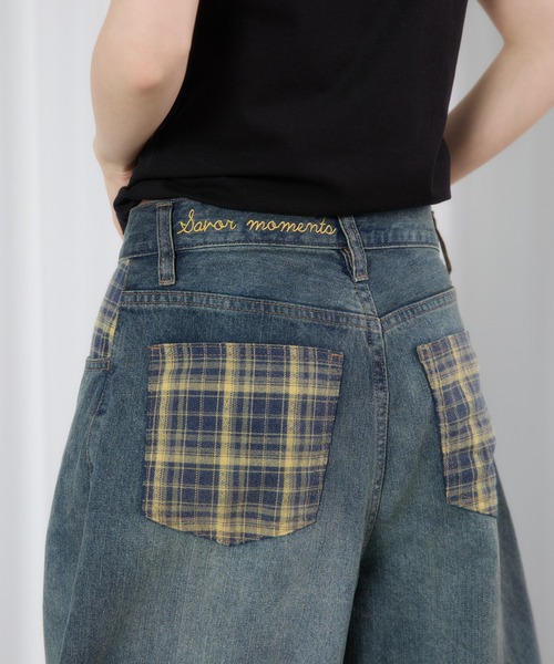 FCMM（エフシーエムエム）の「【日本限定】CURVE DENIM PANTS / カーブデニムパンツ（デニムパンツ・レディース・ブラック/インディゴブルー・SMALL/MEDIUM）」の21枚目の写真