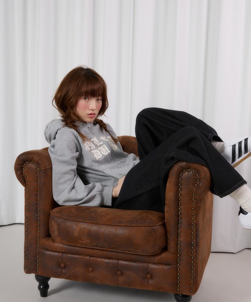 FCMM（エフシーエムエム）の「【日本限定】CURVE DENIM PANTS / カーブデニムパンツ（デニムパンツ・レディース・ブラック/インディゴブルー・SMALL/MEDIUM）」の6枚目の写真