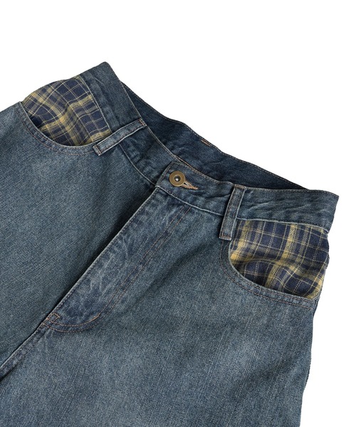 FCMM（エフシーエムエム）の「【日本限定】CURVE DENIM PANTS / カーブデニムパンツ（デニムパンツ・レディース・ブラック/インディゴブルー・SMALL/MEDIUM）」の11枚目の写真