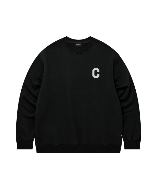 COVERNAT(カバーナット)の「Cロゴ スウェット ブラック(スウェット・レディース・その他・SMALL/MEDIUM/LARGE/X-LARGE/XX-LARGE/X-SMALL)」の1枚目の写真