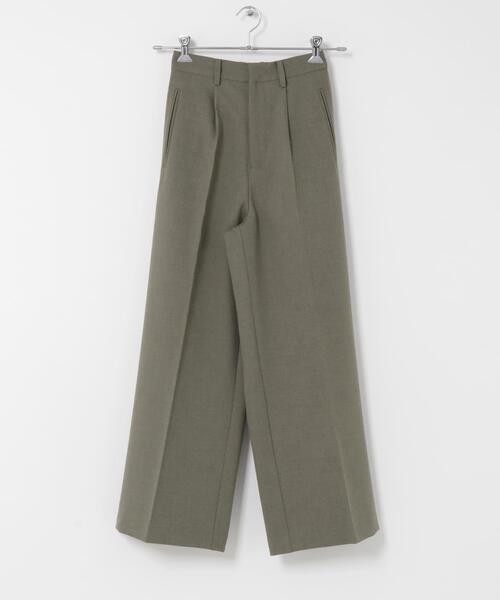 KBF(ケイビーエフ)の「ワンタックミニマルパンツ(その他パンツ・レディース・グレー系その他/チャコールグレー・36/38)」の20枚目の写真