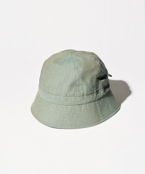 STONEMASTER(ストーンマスター )の「IRIDESCENT CHAMBRAY SM SAIOR HAT|イリデッセントシャンブレーストーンマスターセーラーハット(ハット・メンズ・チャコール/グリーン・F)」の1枚目の写真